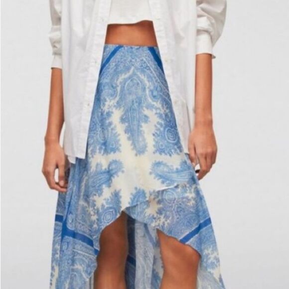 NWT AllSaints Rafaela Print Slvina Maxi Skirt MSRP: $ 229.00 Size 10 - Picture 6 of 7